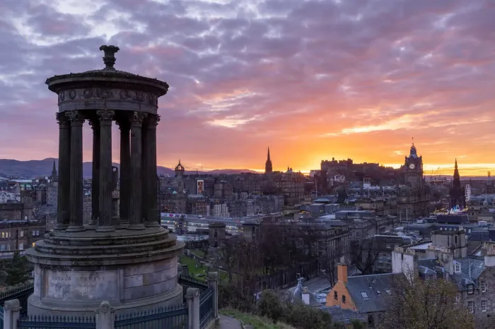 Calton Hill and the National Monument