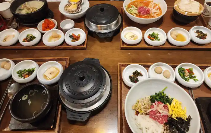 함평집 차림상