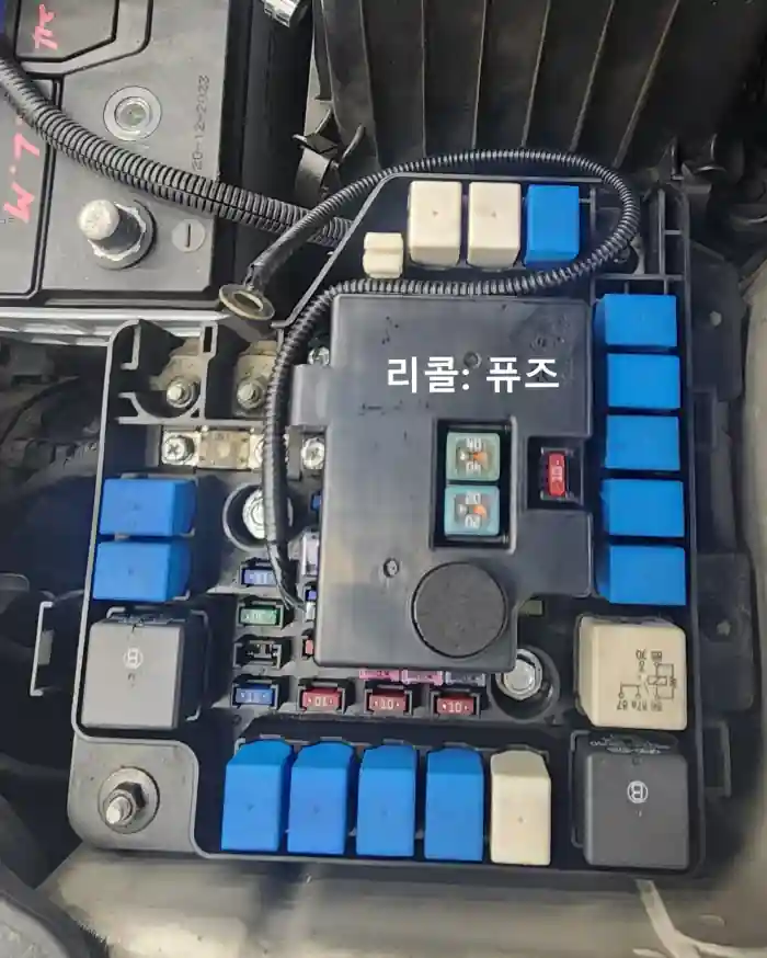 PCB 릴레이 블럭 어셈블리-ABS 생김새